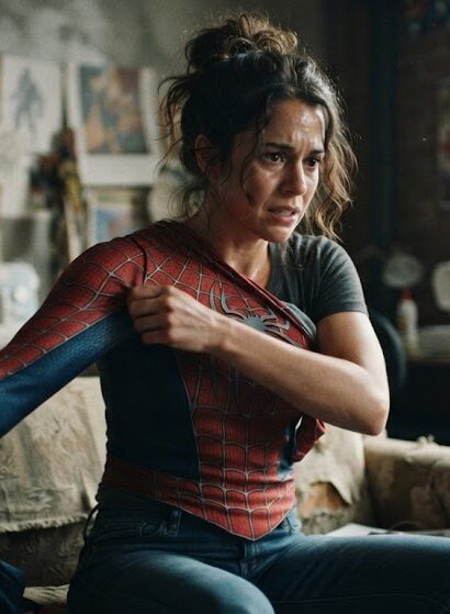Yololary taking of spider man suit