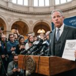 Outgoing nyc mayor bans anti-israel boycotts ahead of muslim successor