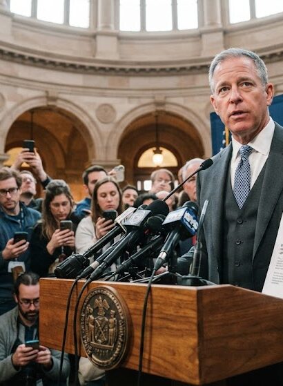 Outgoing nyc mayor bans anti-israel boycotts ahead of muslim successor
