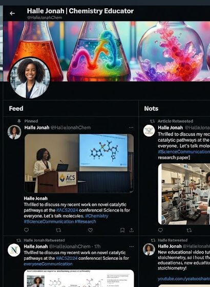 Halle jonah chemistry twitter