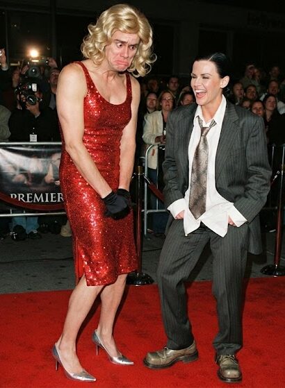 Jim carrey and jennifer mccarthy switch clothes