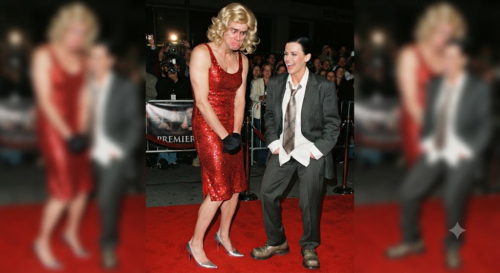 Jim carrey and jennifer mccarthy switch clothes