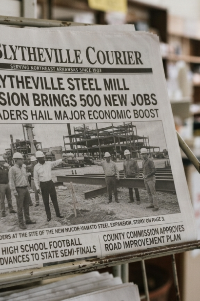 Blytheville courier newspaper