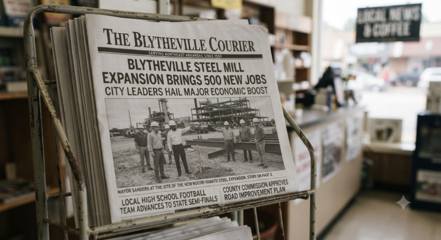 Blytheville courier newspaper