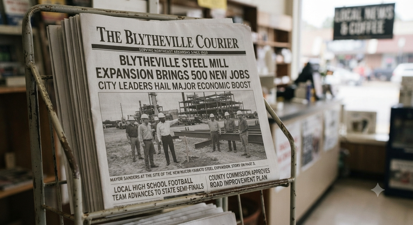 Blytheville courier newspaper