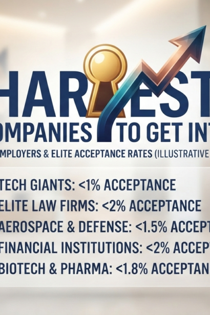 Hardest companies to get into