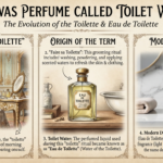 Why was perfume called toilet water