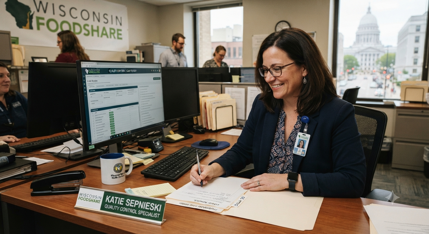 Wisconsin foodshare quality control katie sepnieski