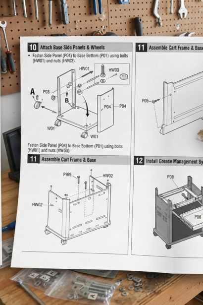Napoleon 365sb assembly instructions