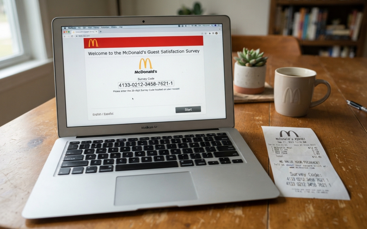 Mcdvoice.com survey with receipt