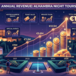 Revenue from alhambra night tours annual revenue