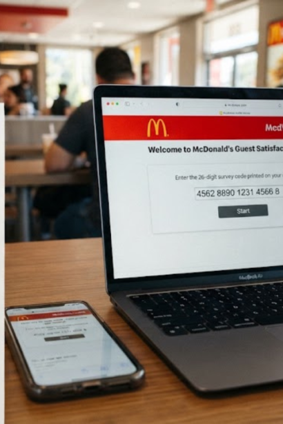 Mcdvoice.com survey with receipt